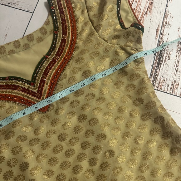 Embroidered Indian Tunic Dress Size 22 - Picture 10 of 12